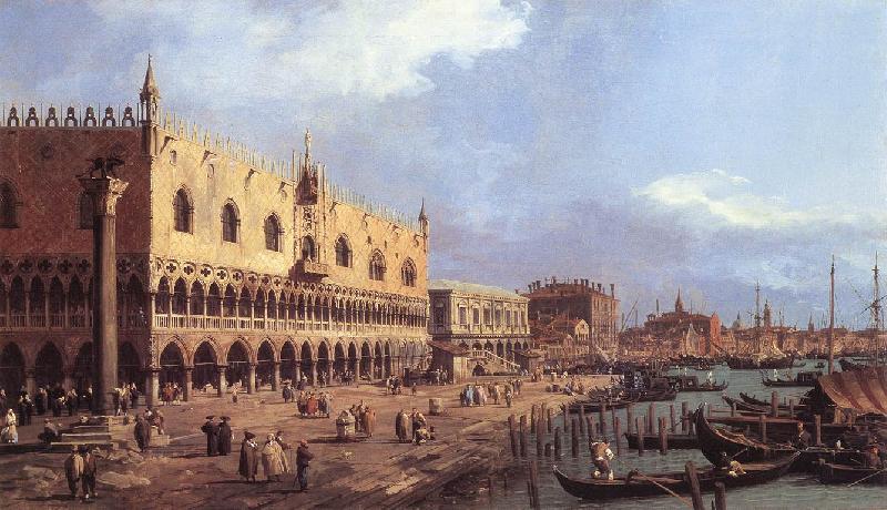 Canaletto Riva degli Schiavoni: Looking East df oil painting picture