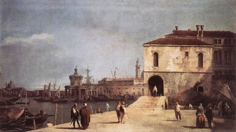 Canaletto The Fonteghetto della Farina oil painting picture