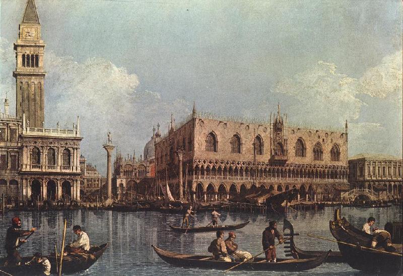 Canaletto View of the Bacino di San Marco (St Mark s Basin) France oil painting art
