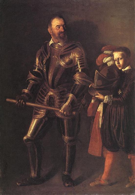 Caravaggio Portrait of Alof de Wignacourt  v France oil painting art