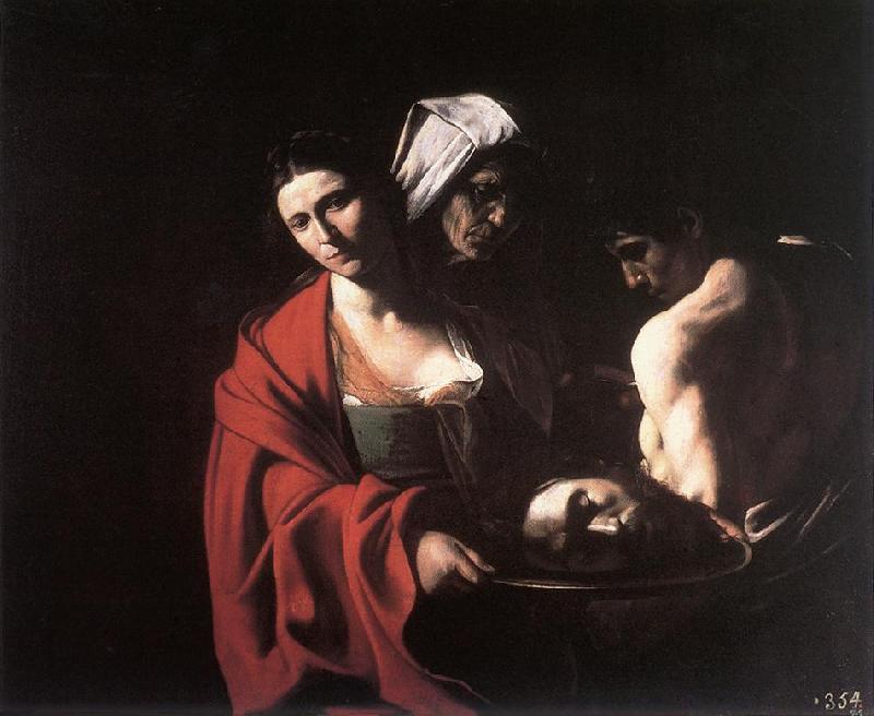 Caravaggio Salome with the Head of the Baptist fg oil painting picture