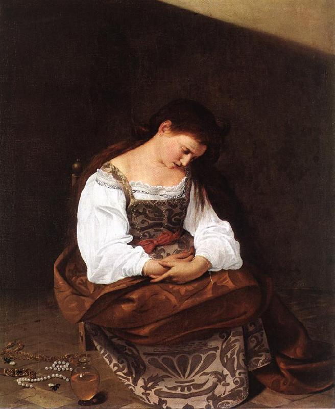 Caravaggio Magdalene gd France oil painting art
