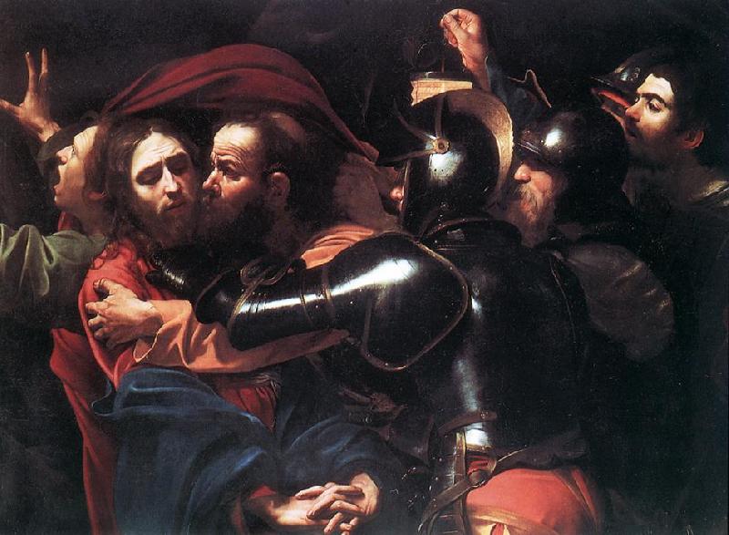 Caravaggio Taking of Christ g France oil painting art