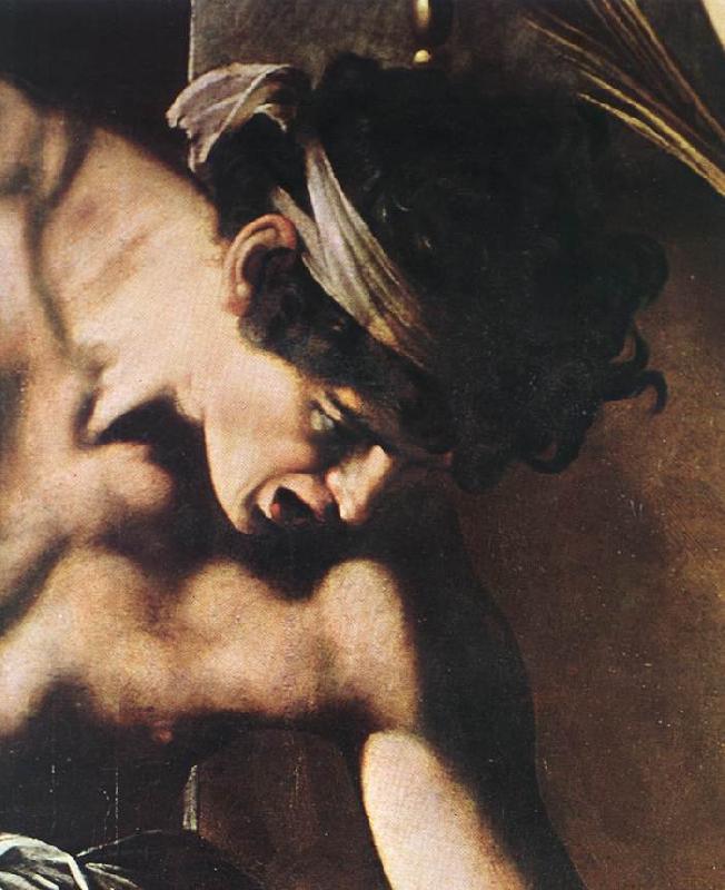 Caravaggio The Martyrdom of St Matthew (detail) f France oil painting art