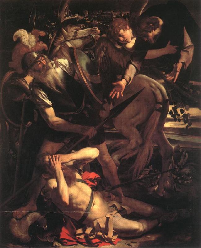 Caravaggio The Conversion of St. Paul dg France oil painting art