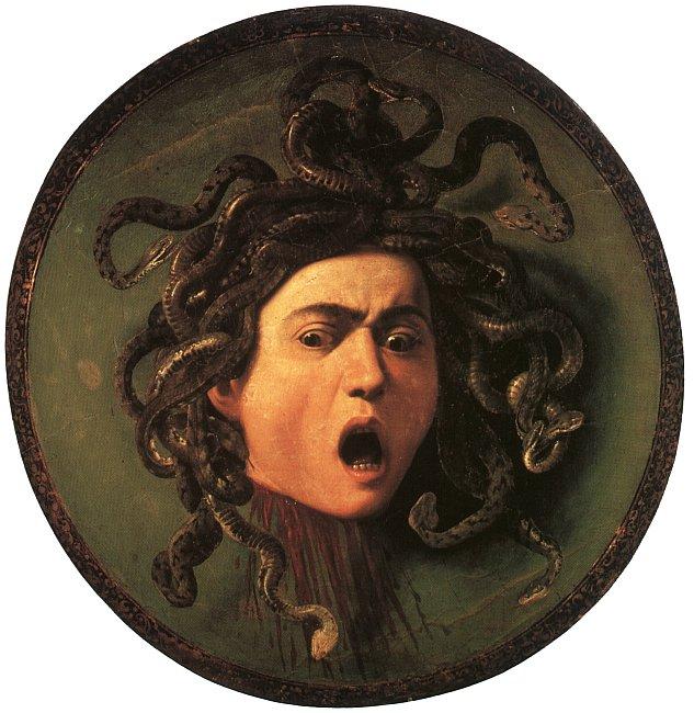 Caravaggio Medusa oil painting image
