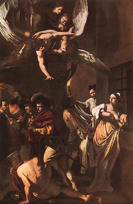 Caravaggio The Seven Acts of Mercy France oil painting art
