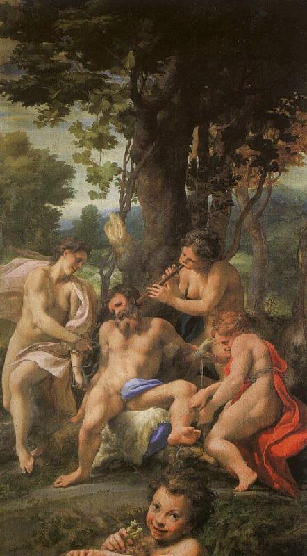 Correggio Allegory of Vice oil painting image