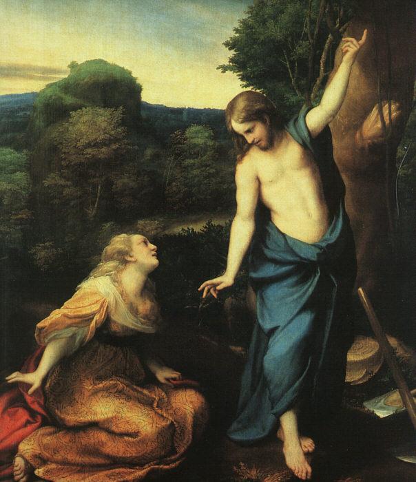 Correggio Noli me Tangere oil painting image