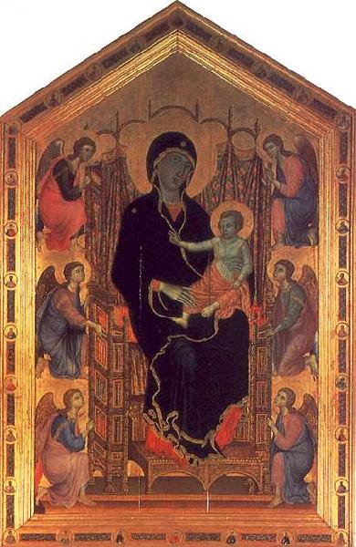 Duccio The Rucellai Madonna France oil painting art