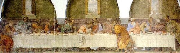 FRANCIABIGIO The Last Supper dh France oil painting art