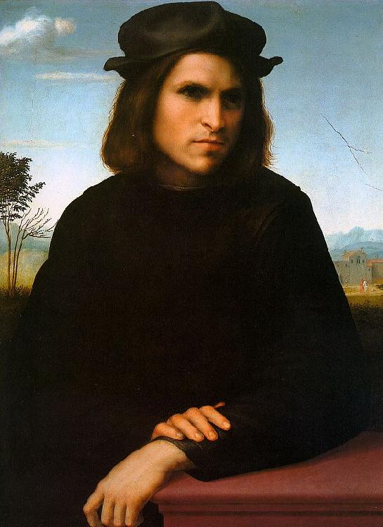 FRANCIABIGIO Portrait of a Man dsh France oil painting art