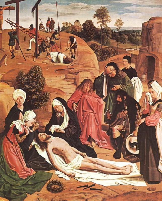 GAROFALO Lamentation over the Dead Christ dfg France oil painting art