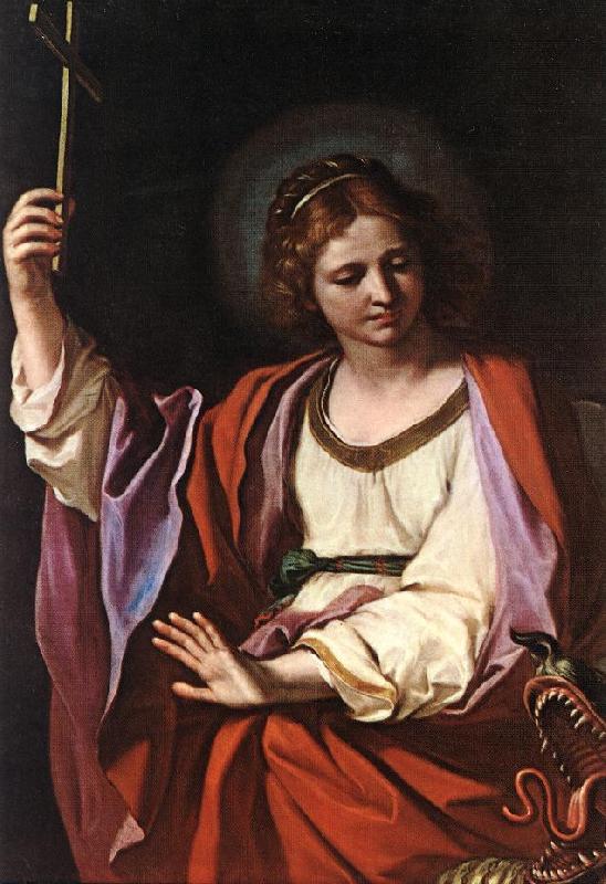 GUERCINO St Marguerite sdg oil painting image