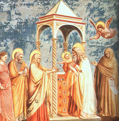 Giotto Scenes from the Life of the Virgin oil painting image