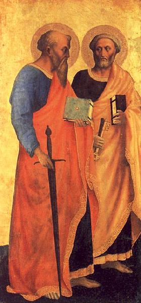 Masolino Saint Peter and Saint Paul France oil painting art