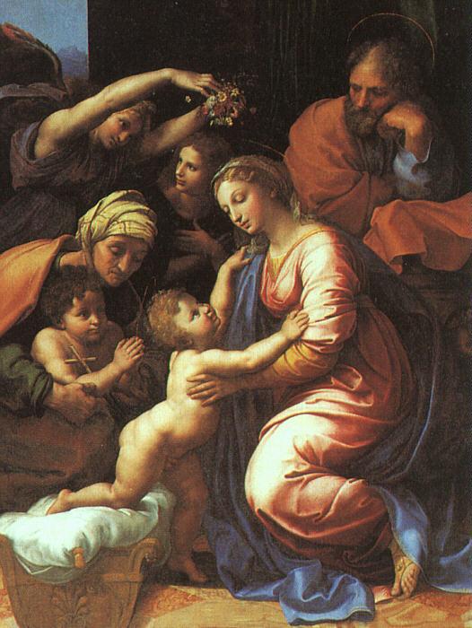 Raphael The Holy Family France oil painting art