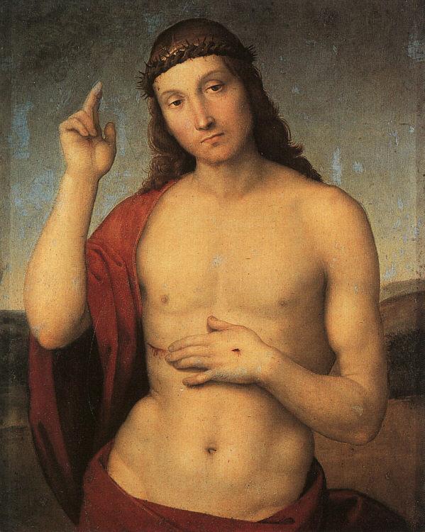 Raphael The Blessing Christ France oil painting art