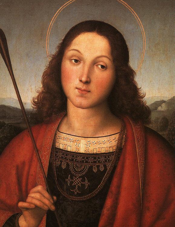 Raphael St.Sebastian France oil painting art