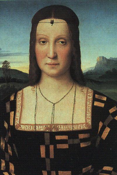 Raphael Elisabetta Gonzaga France oil painting art