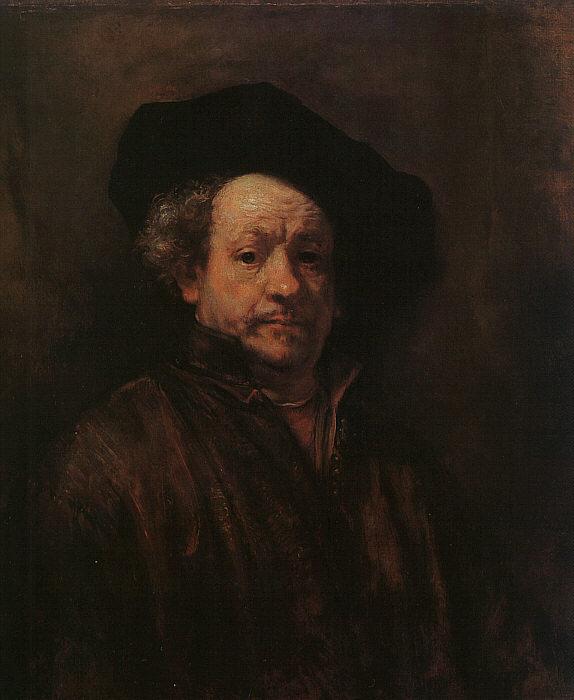 Rembrandt Self Portrait France oil painting art