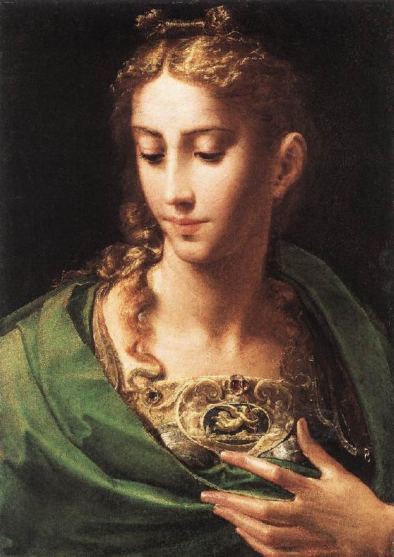 PARMIGIANINO Pallas Athene af oil painting image