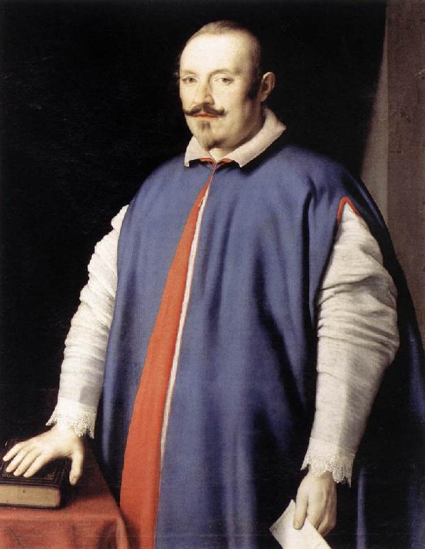 SASSOFERRATO Portrait of Monsignor Ottaviano Prati  ar France oil painting art