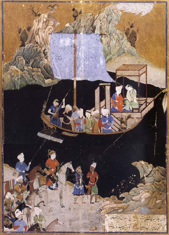 Bihzad Abduction from the seraglio oil painting picture