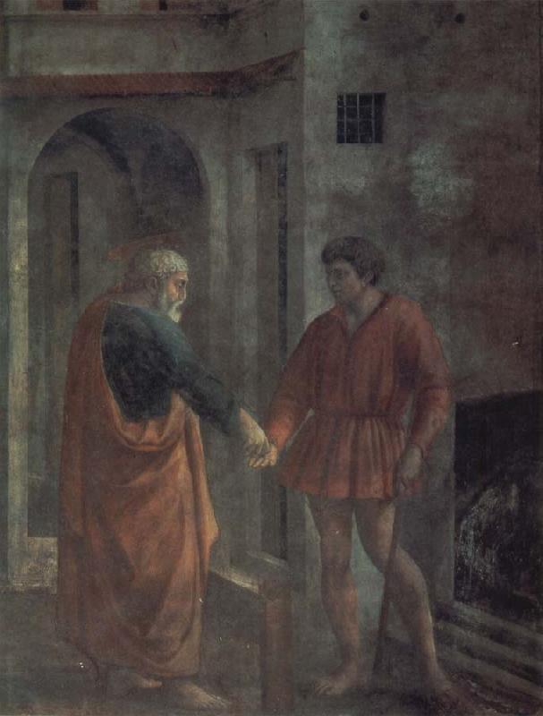 MASACCIO Petrus und der Zollner oil painting image