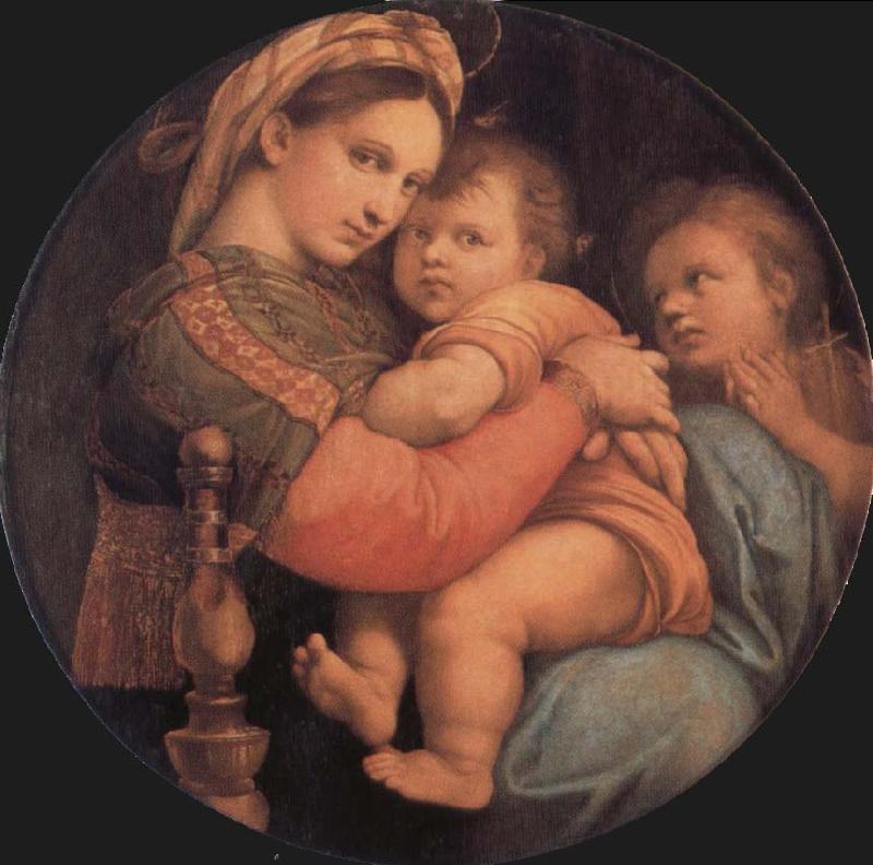 Raphael Madonna della Seggiola France oil painting art