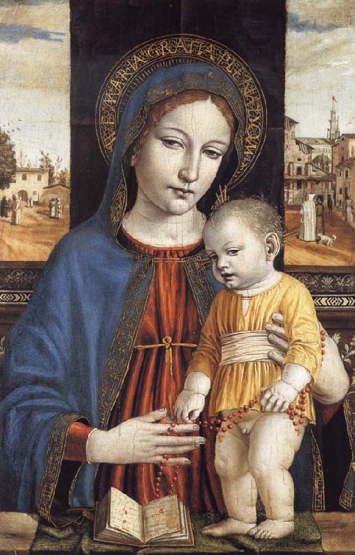 Bergognone The Virgin and Child France oil painting art