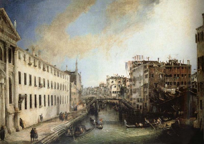 Canaletto Rio dei Mendicanti France oil painting art