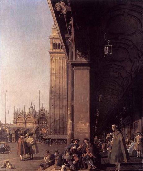 Canaletto Looking East from the South West Corner France oil painting art