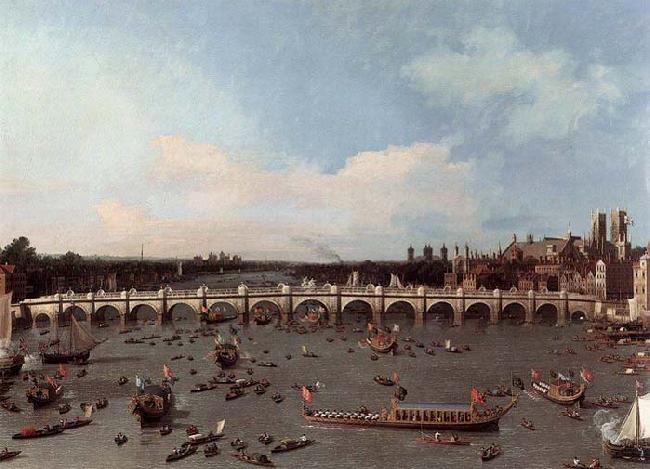 Canaletto Westminster Bridge from the North on Lord Mayor-s Day France oil painting art