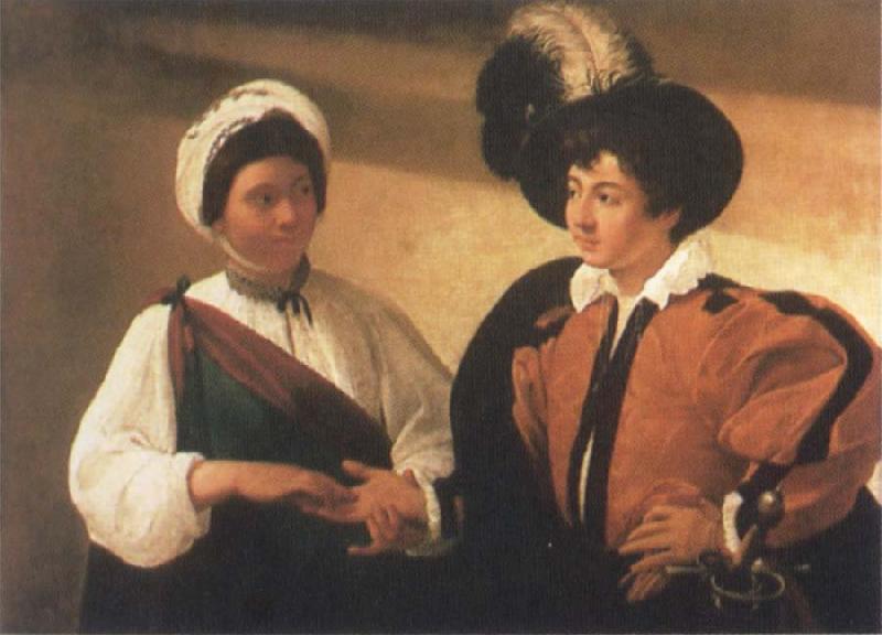 Caravaggio The Fortune-Teller oil painting image