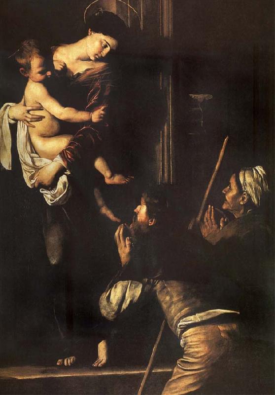 Caravaggio The Virgin of the Grooms France oil painting art