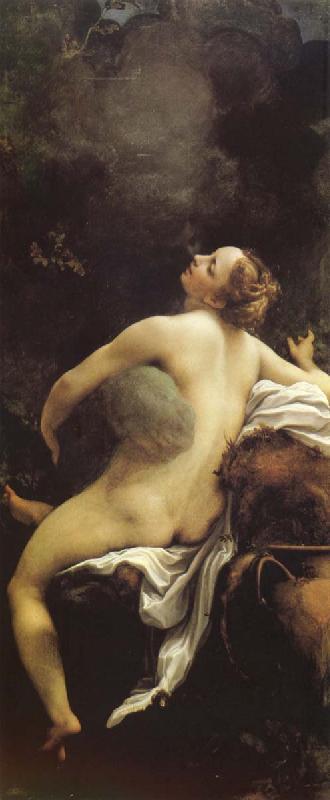 Correggio Jupiter and Io oil painting picture