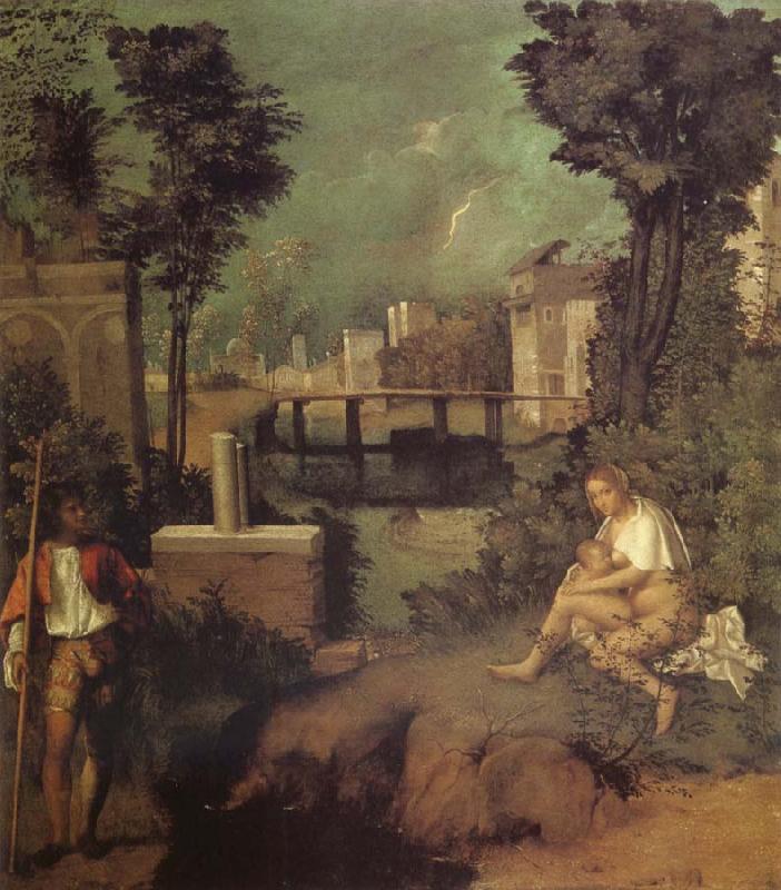 Correggio The Tempest France oil painting art