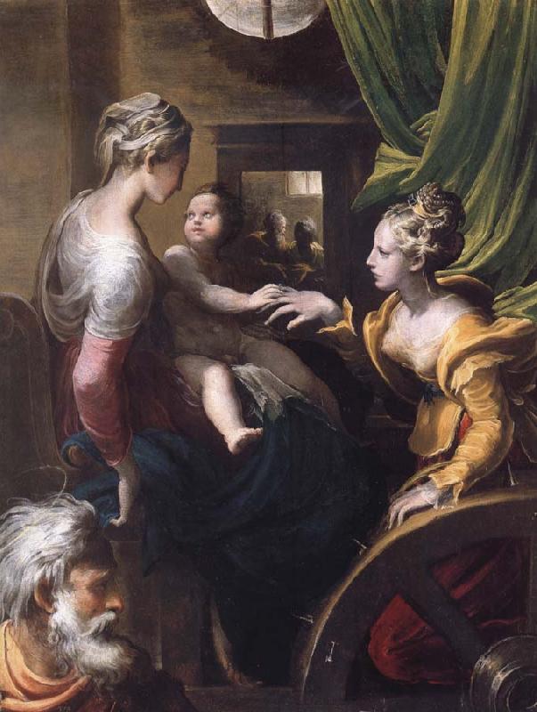 PARMIGIANINO The Mystic Marriage of Saint Catherine oil painting picture