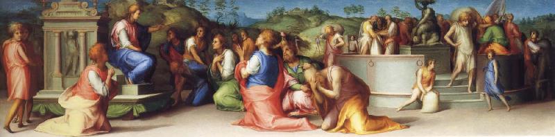 Pontormo Joseph-s Brothers Beg for Help France oil painting art