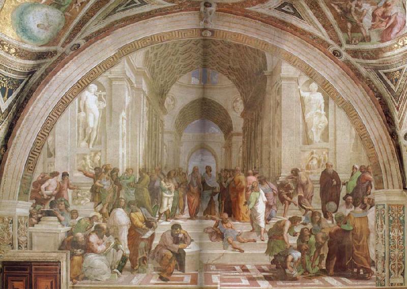 Raphael The School of Athens France oil painting art