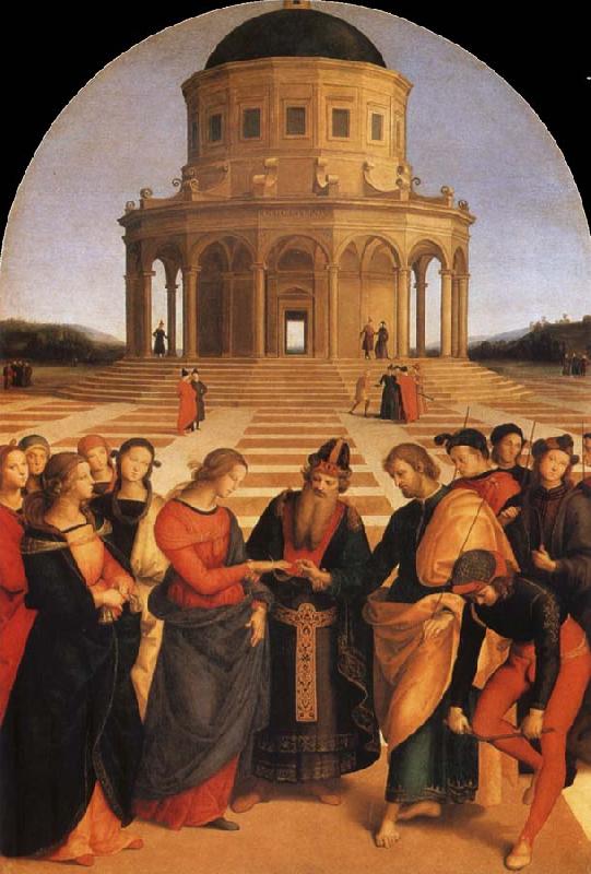 Raphael The Marriage of the Virgin France oil painting art