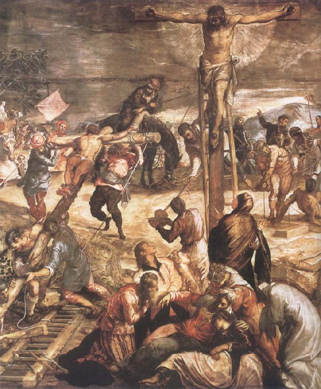 Tintoretto Crucifixion France oil painting art