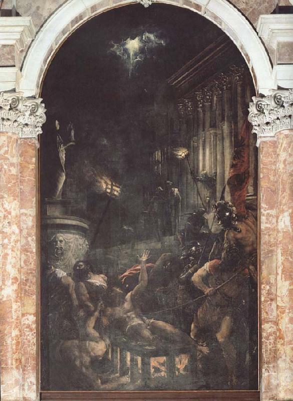 Titian Martyrdom of St.Laurence oil painting image