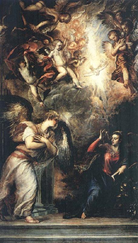 Titian Annunciation France oil painting art