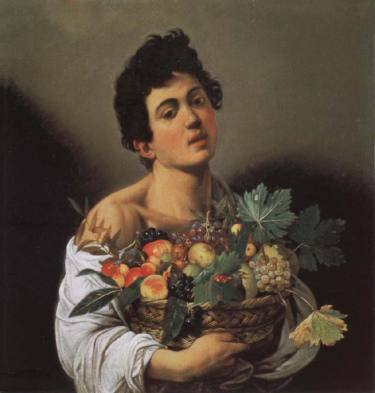 Caravaggio Jungling with fruits basket oil painting image