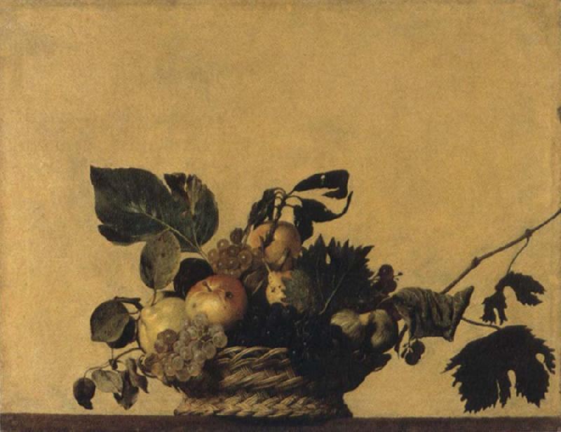 Caravaggio Fruits basket oil painting picture