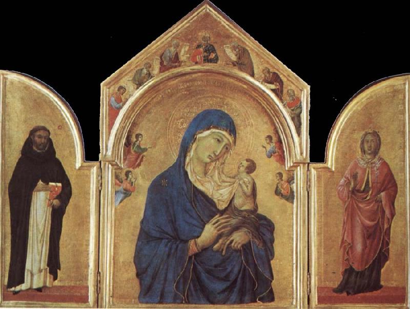 Duccio Virgin and Child oil painting image