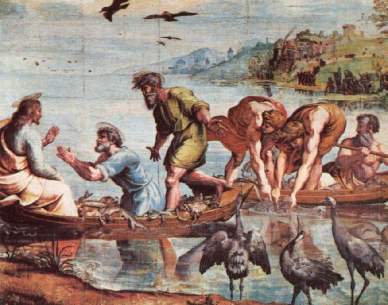 Raphael The Miraculous Draught of fishes France oil painting art