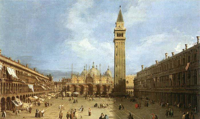 Canaletto Piazza San Marco oil painting picture